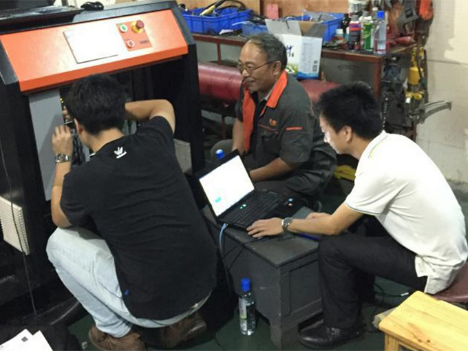 FC360帶永磁同步電機在空壓機上的應用