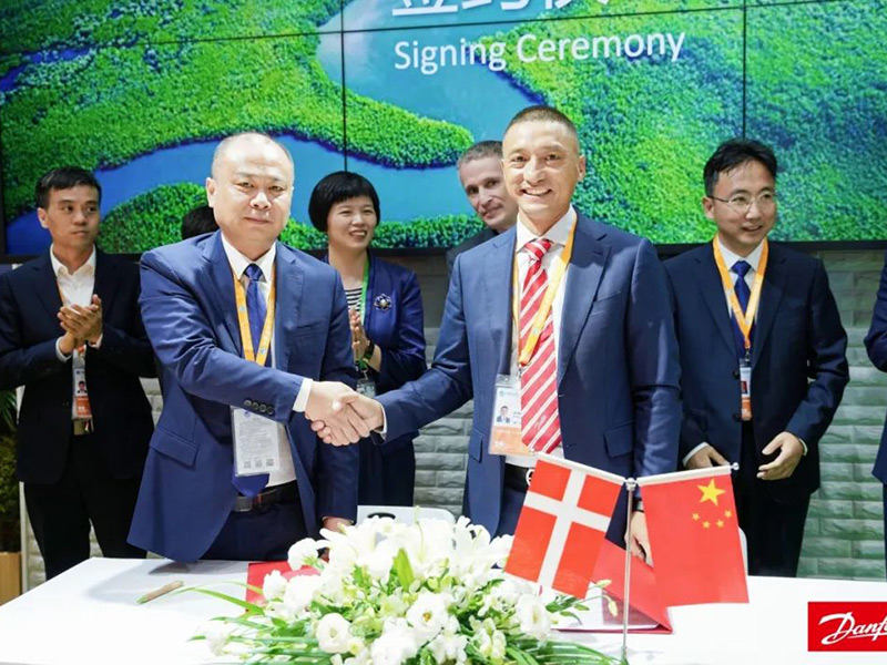 戰略合作丨丹佛斯傳動與嘉興水務集團合作簽約儀式圓滿舉行！